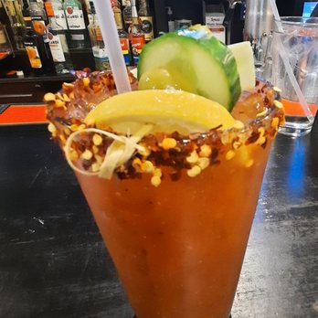 Livia's Dish, A Unique Dining Experience - Spicy bacon Bloody Mary - Breakfast & Brunch Near Me - Worcester, Massachusetts Livia's Dish, A Unique Dining Experience - Spicy bacon Bloody Mary - Breakfast & Brunch Near Me - Worcester, Massachusetts