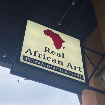 Real African Art - Signage - Art Galleries Near Me - Charlotte, North Carolina