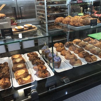 B Bistro + Bakery - Part of the bakery window - Bakeries Near Me - Miami, Florida