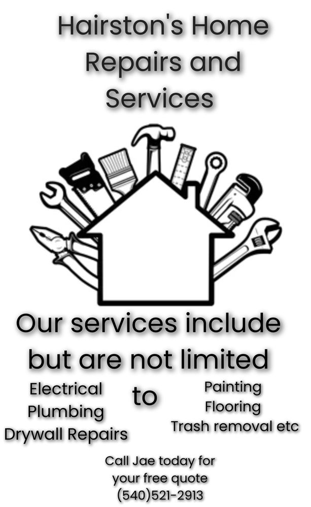 Slide of Hairston's Home Repairs and Services