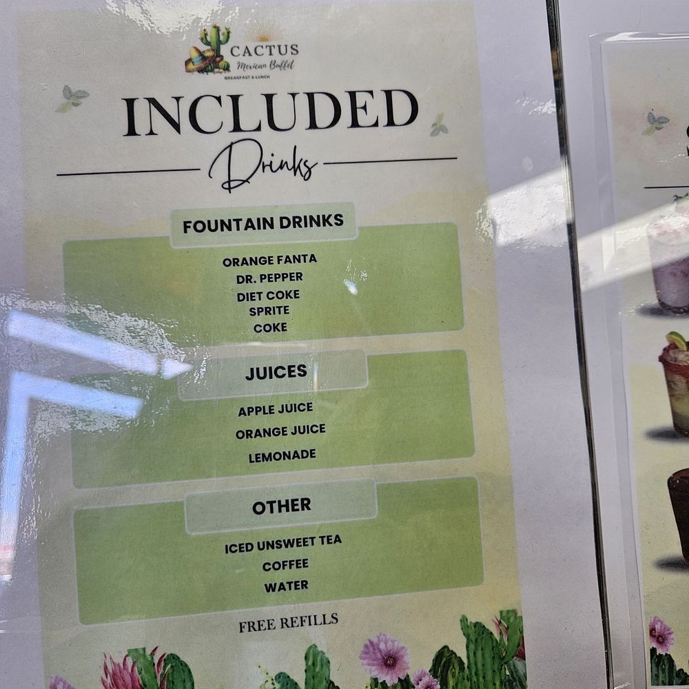 Cactus Mexican Buffet - Mexican Near Me - Henderson, Nevada