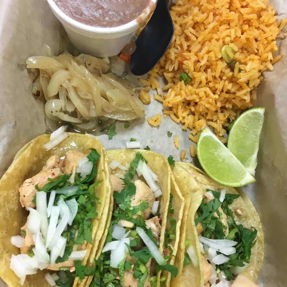 Tranky's Tacos - Three chicken tacos - Tex-Mex Near Me - Garland, Texas Tranky's Tacos - Three chicken tacos - Tex-Mex Near Me - Garland, Texas