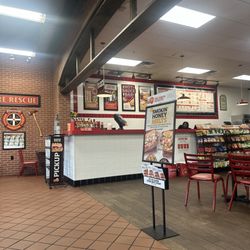 Hot Sauce Bar and Pickup Counter