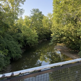 Wolfe Park - View of Alum Creek off a bridge on the trail. It was prettier in person. And much prettier early in the morning. - Parks Near Me - Columbus, Ohio Wolfe Park - View of Alum Creek off a bridge on the trail. It was prettier in person. And much prettier early in the morning. - Parks Near Me - Columbus, Ohio