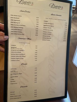 Menu photo 4 Fratelli's Italian Grille Baton Rouge, LA