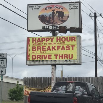 Don Juan - The sign - don't pass it up - Mexican Near Me - Austin, Texas