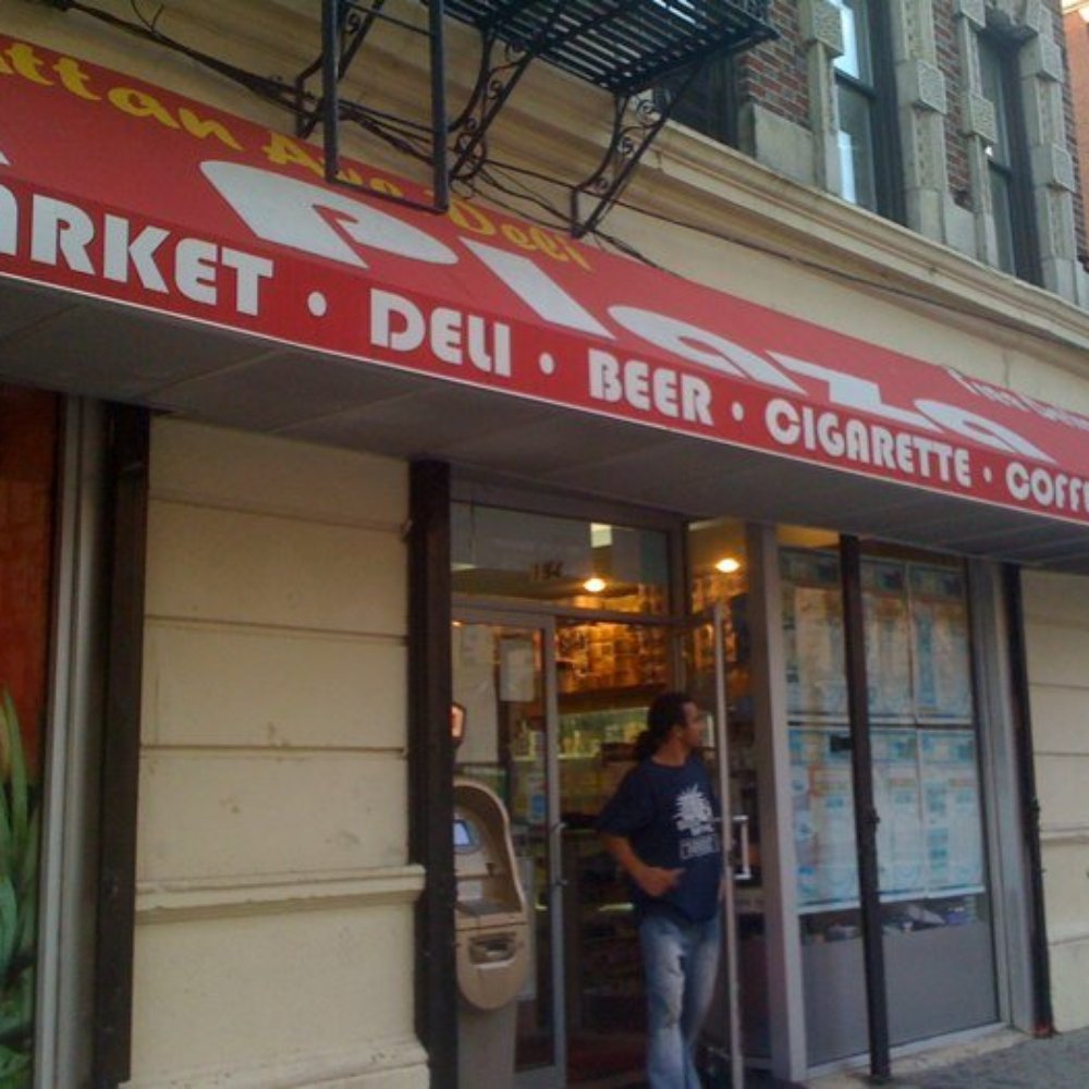 194 Manhattan Superette - a man standing outside of a market deli - Convenience Stores Near Me - New York, New York 194 Manhattan Superette - a man standing outside of a market deli - Convenience Stores Near Me - New York, New York