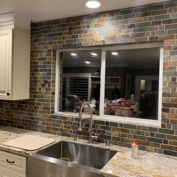 Prestige Construction - Farmhouse sink and backsplash - General Contractors Near Me Prestige Construction - Farmhouse sink and backsplash - General Contractors Near Me