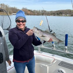 Another great striper catch