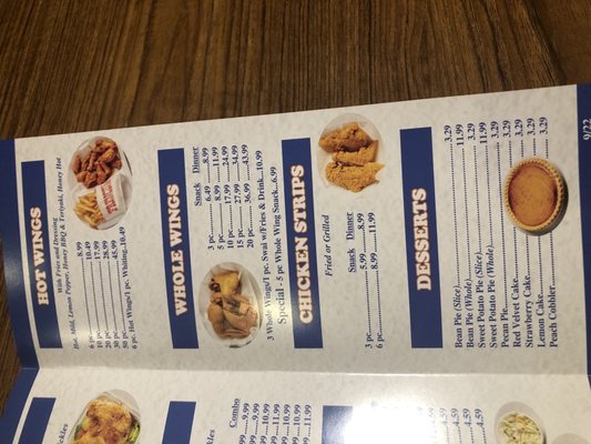 Menu photo 3 Ameen Fish and Wings Stockbridge, GA