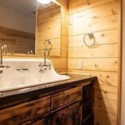 Sunnyland Cabinets - Custom rustic vanity