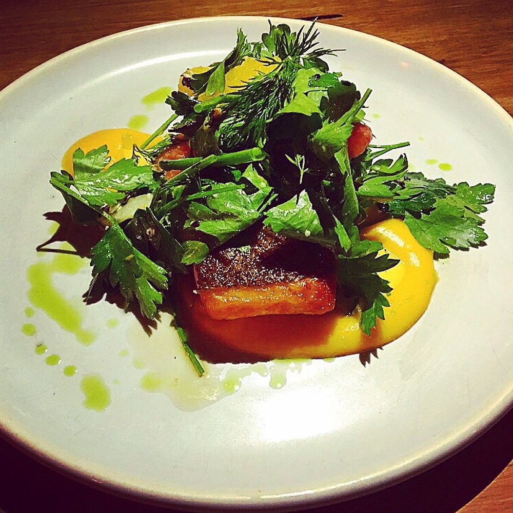 Cooh - Crispy skin ocean trout and citrus salad - Cafes Near Me - Alexandria, NSW