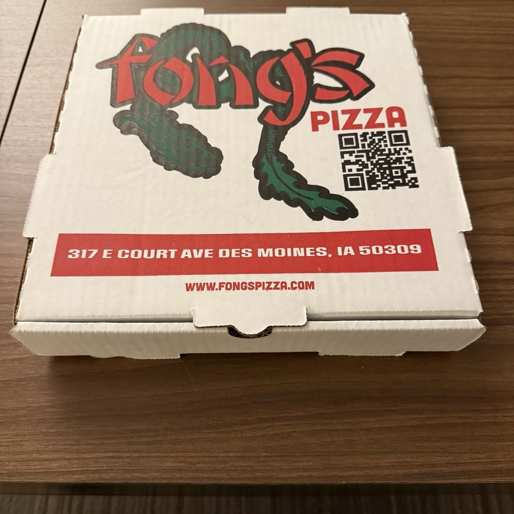 Fong's Pizza - To go pizza - Pizza Near Me - Des Moines, Iowa