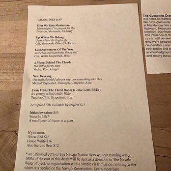 Mandarava - Valentine's day drinks - Vegan Near Me - Newburyport, Massachusetts