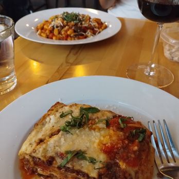 Sara The Wine Bar - Lasagna & cavettelli - Wine Bars Near Me - Culver City, California