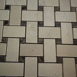Portland Direct Tile & Marble - Accent tile for picture frame addition above stove