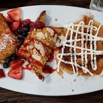 Broken Yolk Cafe - Sweet Trio - Breakfast & Brunch Near Me - Fullerton, California