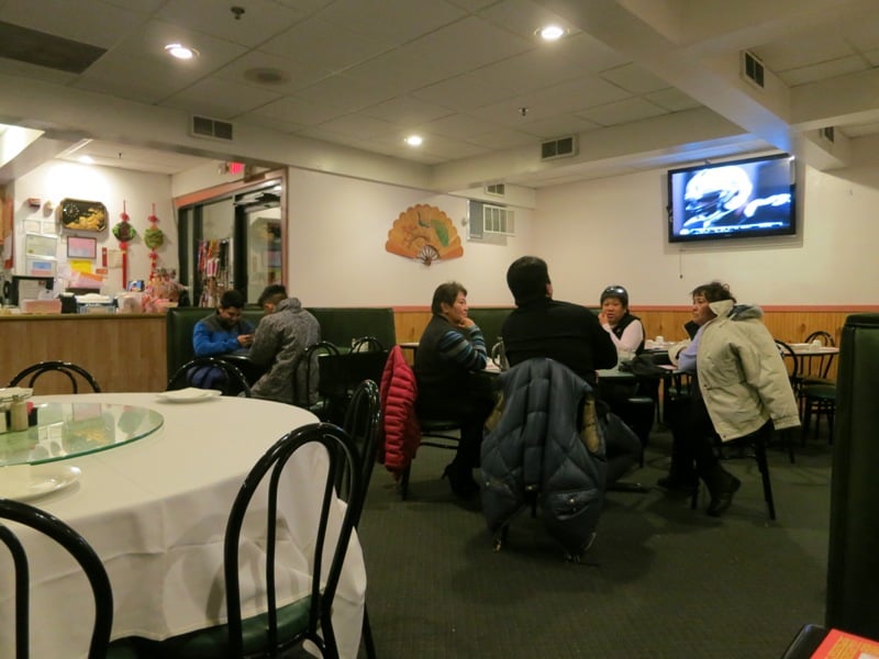 One of the two dining rooms, this one with NFL football tonight Yelp