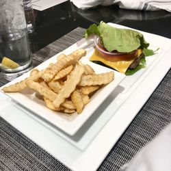 The Loom - Gluten free lettuce burger, my mom said the patty was well cooked and well seasoned.