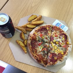 Domino's - Kola + patates + küçük pizza (13,5₺) doyurucu