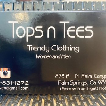 Tops n Tee's - Women's Clothing Near Me - Palm Springs, California
