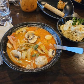 Cilantro Grill - Tom kha and macaroni  salad - Thai Near Me - Cedar Park, Texas