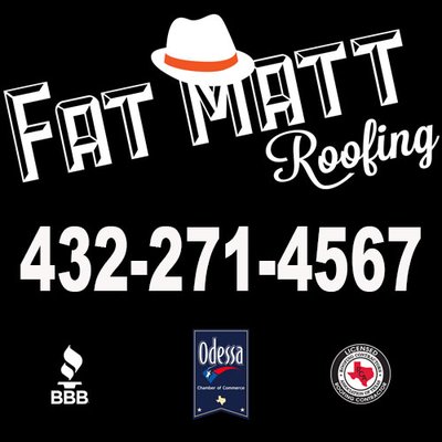 Fat Matt Roofing Logo