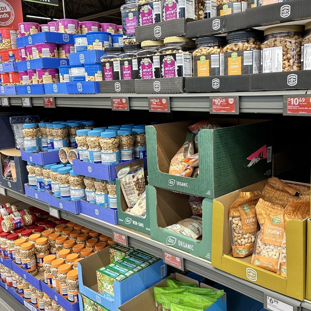 ALDI - Lots of nuts - Grocery Near Me - New Albany, Ohio ALDI - Lots of nuts - Grocery Near Me - New Albany, Ohio