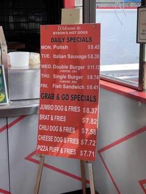Menu photo 3 Byron's Hot Dog Chicago, IL Menu photo 3 Byron's Hot Dog Chicago, IL