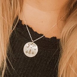 She is Wild coin necklace - 2019