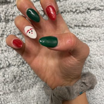 Moon Nails - christmas nails - Nail Salons Near Me - Encinitas, California