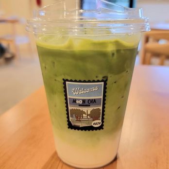 Moon Cha - Jasmine Milk Matcha - Coffee & Tea Near Me - Huntington Beach, California Moon Cha - Jasmine Milk Matcha - Coffee & Tea Near Me - Huntington Beach, California