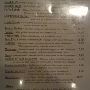 Café Medi - Menu - Greek Near Me - Hurst, Texas Café Medi - Menu - Greek Near Me - Hurst, Texas