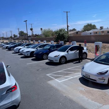 EddieWorld - Tesla charging area. - Service Stations Near Me - Yermo, California EddieWorld - Tesla charging area. - Service Stations Near Me - Yermo, California