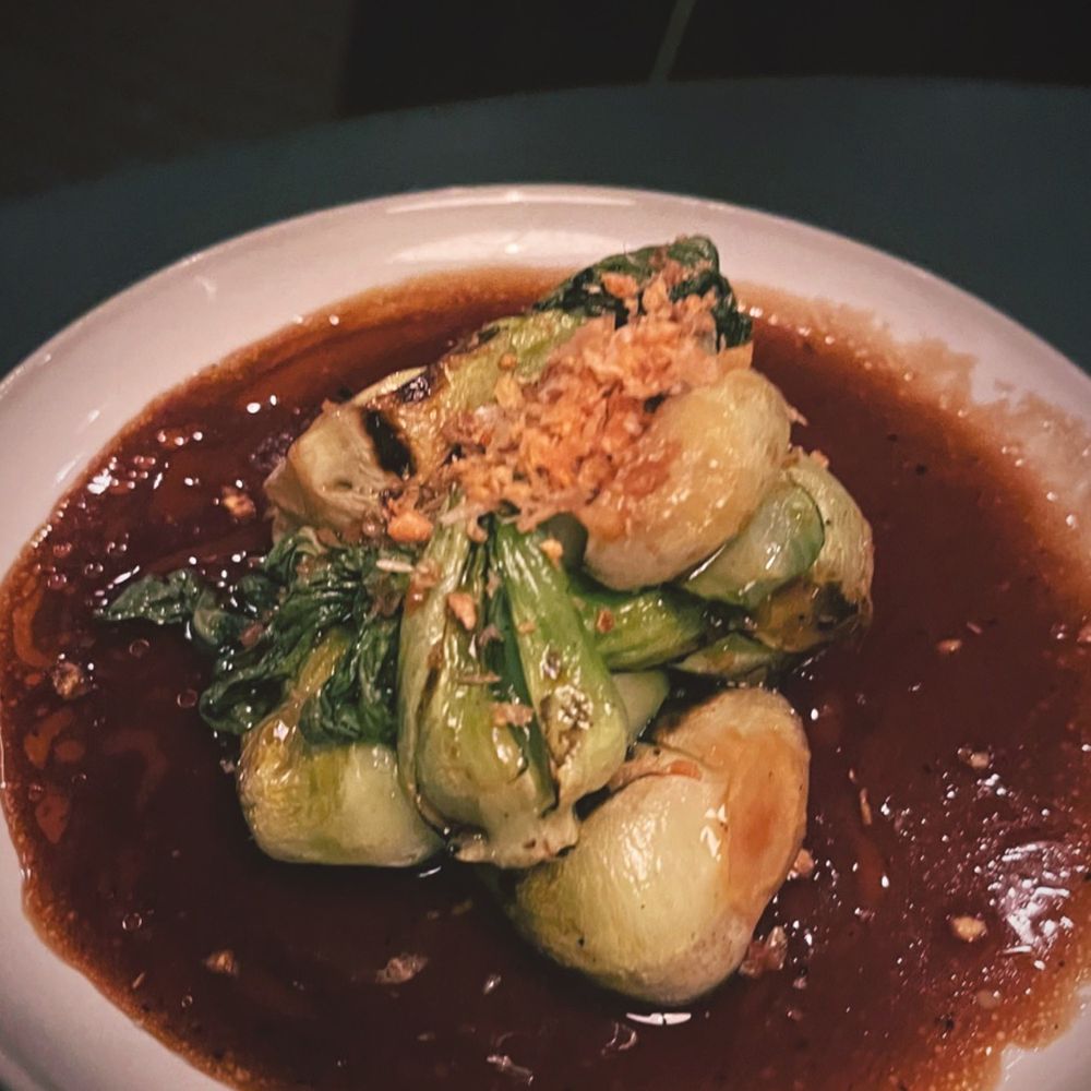 Lula Mae - Grilled Bok Choy - Cambodian Near Me - Brooklyn, New York Lula Mae - Grilled Bok Choy - Cambodian Near Me - Brooklyn, New York