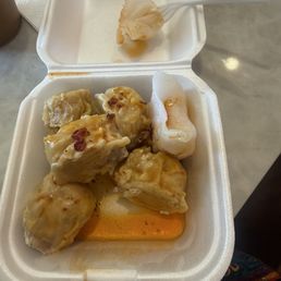 Pork and shrimp shumai Pork and shrimp shumai