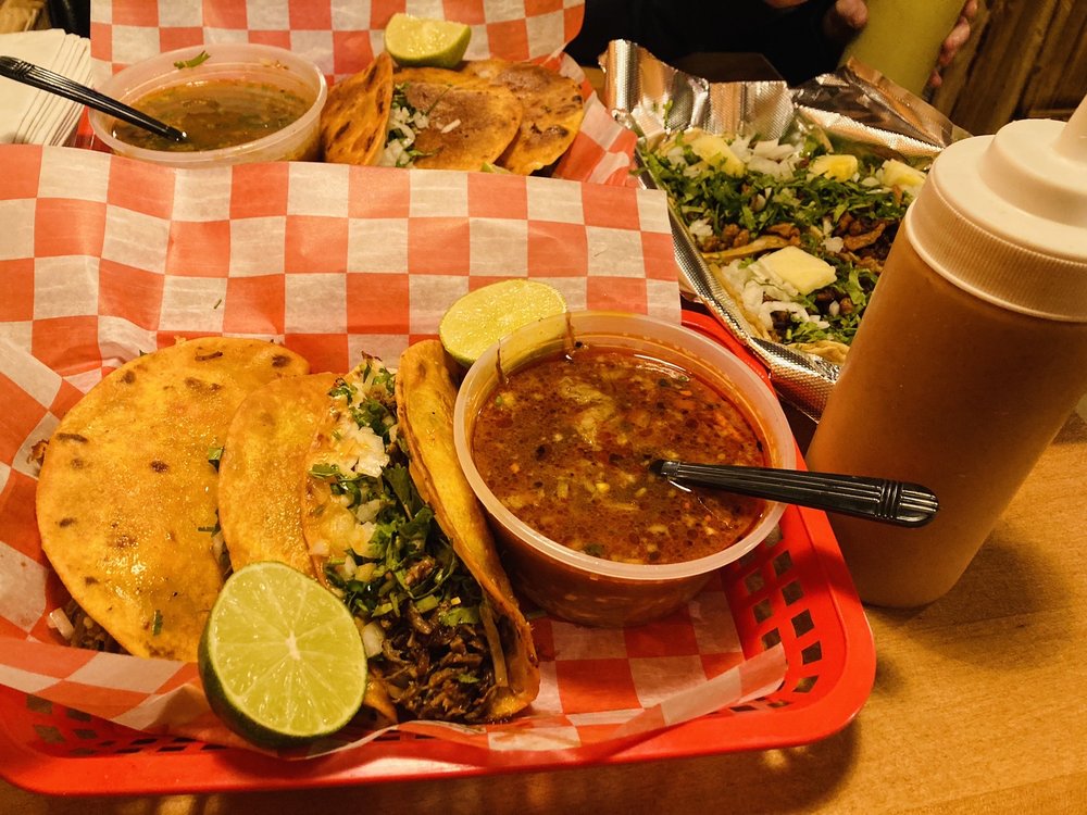 Food from Taqueria El Paso