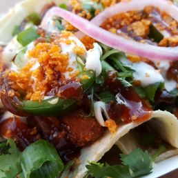 Fried chicken taco Fried chicken taco