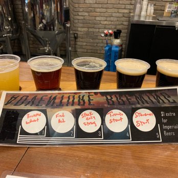 Adventure Brewing Company - a flight of beers - Breweries Near Me - Fredericksburg, Virginia Adventure Brewing Company - a flight of beers - Breweries Near Me - Fredericksburg, Virginia