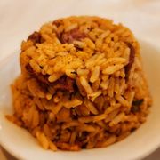 Photo of Dooky Chase's Restaurant - New Orleans, LA, United States. Side of jambalaya