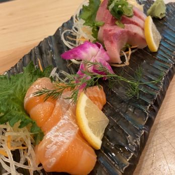 EBESU Robata & Sushi - Yellowtail and salmon belly - Sushi Bars Near Me - Plano, Texas