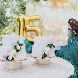 A's House of Cakes - Twin quince cakes
