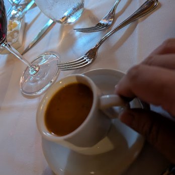 Saddle Peak Lodge - Before the meal. Not sure if it was tomato bisque or a gazpacho - New American Near Me - Calabasas, California Saddle Peak Lodge - Before the meal. Not sure if it was tomato bisque or a gazpacho - New American Near Me - Calabasas, California