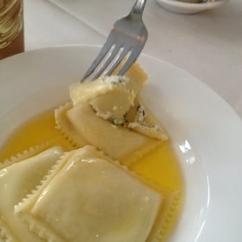 A Ca Mia - Children's cheese ravioli in butter (i.e. 3 ravioli in 1 cup of butter for kids). - Italian Near Me - Cape May, New Jersey