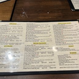 Menu Menu