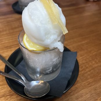 Messina - Lemon sorbet - Italian Near Me - Seattle, Washington