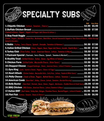 Menu photo 6 Stay Fresh Deli New York, NY Menu photo 6 Stay Fresh Deli New York, NY
