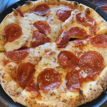 Red Rock Brewing - Pepperoni pizza - American Near Me - Salt Lake City, Utah Red Rock Brewing - Pepperoni pizza - American Near Me - Salt Lake City, Utah
