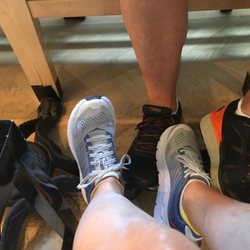 Georgia Game Changers Running Company - HokA FOR ME AND Topo FOR HUSBAND