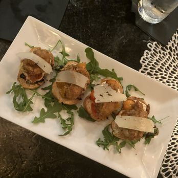 Savour - Fried Oyster bruschetta - New American Near Me - Tallahassee, Florida Savour - Fried Oyster bruschetta - New American Near Me - Tallahassee, Florida